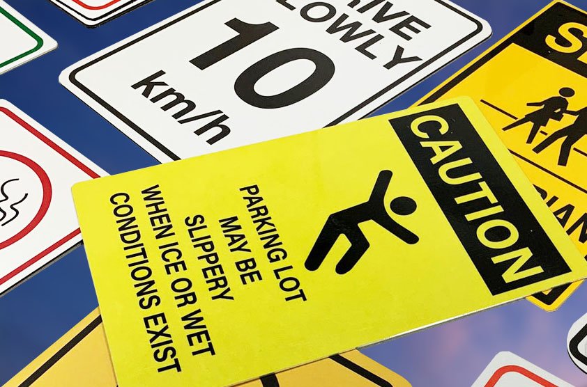 Parking Lot Signage